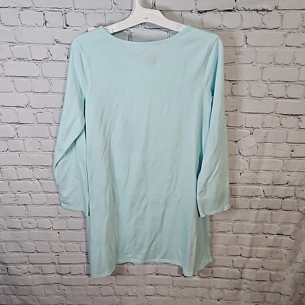 💙 Cat & jack casual light blue long sleeve dress